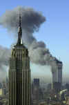 September 11 News .com - The September 11th, 2001 terrorist attacks on America at the World Trade Center twin towers in New York City, the Pentagon in Washington D.C., and Flight 93. The 9/11 attack on America is a day of infamy. September 11 News has complete news archives, including images, pictures, photos, graphics, reactions, speeches, FDNY firefighters, and Sept. 11th timelines.
