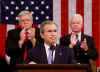 Click for a larger image. President George W. Bush addresses the nation on September 20th.