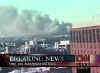 © CNN. Click on the picture for a larger view. CNN TV Breaking News images of the attack on The Pentagon in Washington on September 11, 2001.