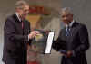 Click on the December 10th image of Kofi Annan and the Nobel Peace Prize for a larger image.
