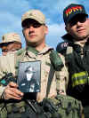 Click on the December 21st photo of the FDNY fireman at Bagram air base for a larger image.