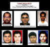 Click on the hijackers photos for a larger image. Timeline of the hijackers attacks and images of the suspected terrorists on each flight.