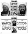 Click on the November 20th photo of the Osama bin Laden reward leaflet for a larger image.