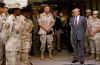 Click on the November 27th photo of Donald Rumsfeld at a Tampa AFB for a larger image.