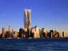 New WTC Plans & Proposals - Nine World Trade Center site designs are presented by seven teams of architects at New York City's World Financial Center on December 18, 2002. Click here for a large WTC site design image.