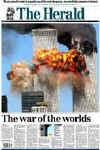 September11News.com - United Kingdom Front Page Headlines - The September 11, 2001 terrorist attacks and hijackings in the USA on the World Trade Center towers in New York City and The Pentagon in Washington D.C. The attack on America on 09-11-2001 is a day of infamy. September 11 News has captured the news event with archived news, images, photos, pictures, news graphics, headlines of the day, web site archives, and the world's reaction.